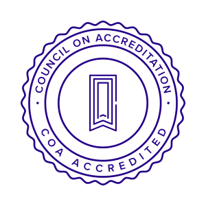 Council on Accreditation, COA Accredited logo