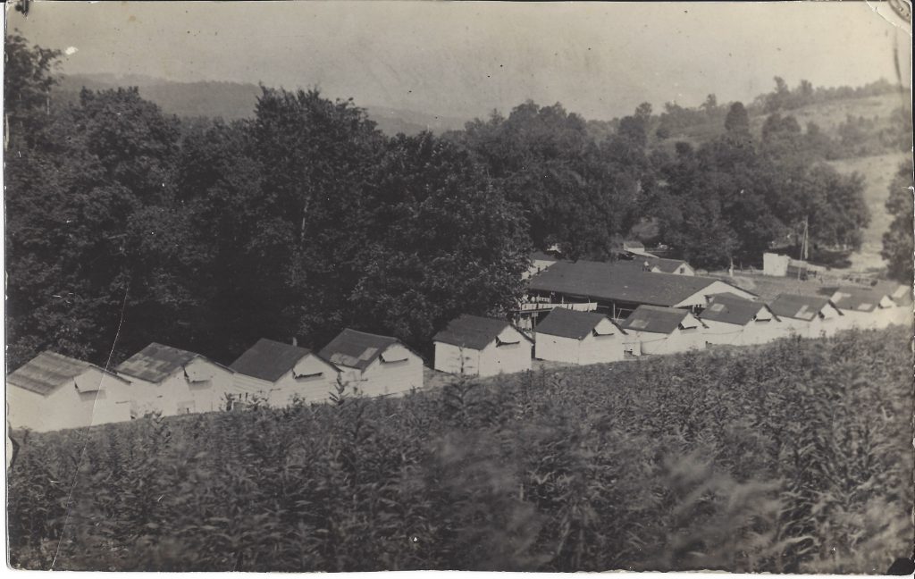 Back of Cabins, 1902
