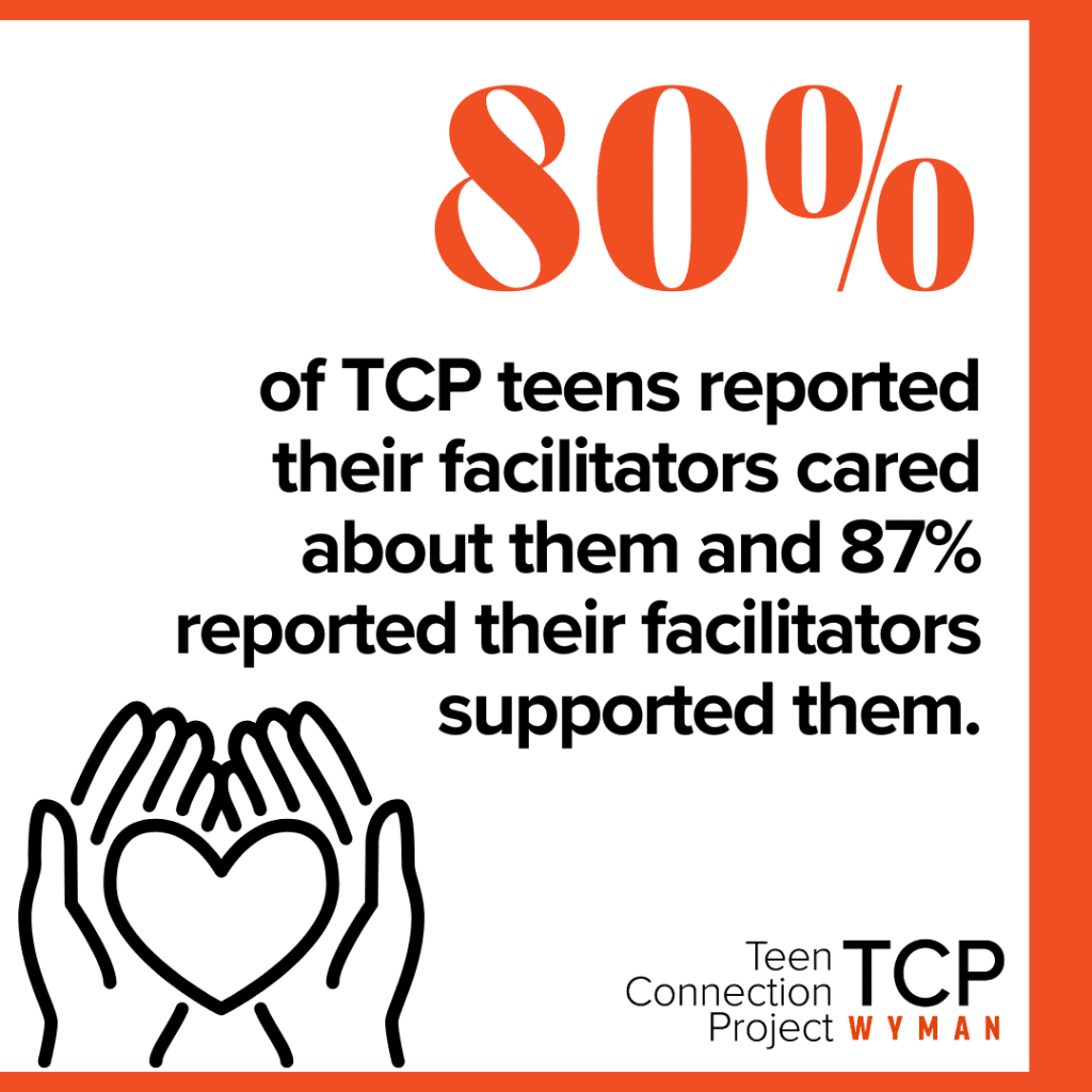 Graphic representing TCP facilitator outcomes
