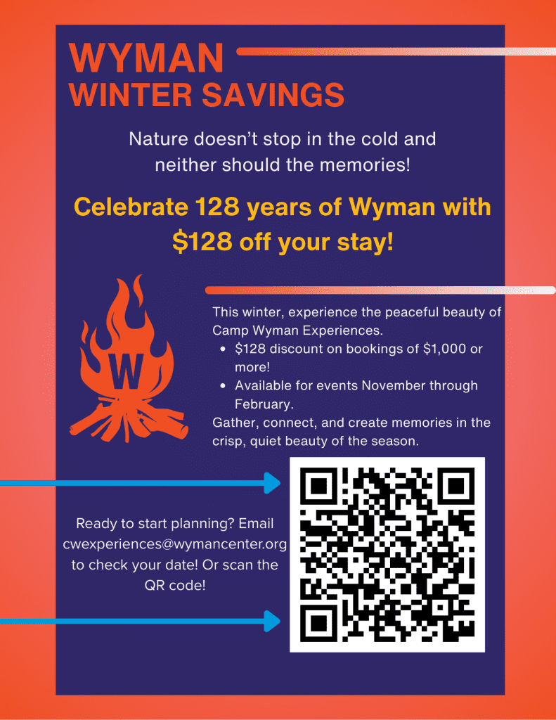 flyer advertising 128 dollars off your stay