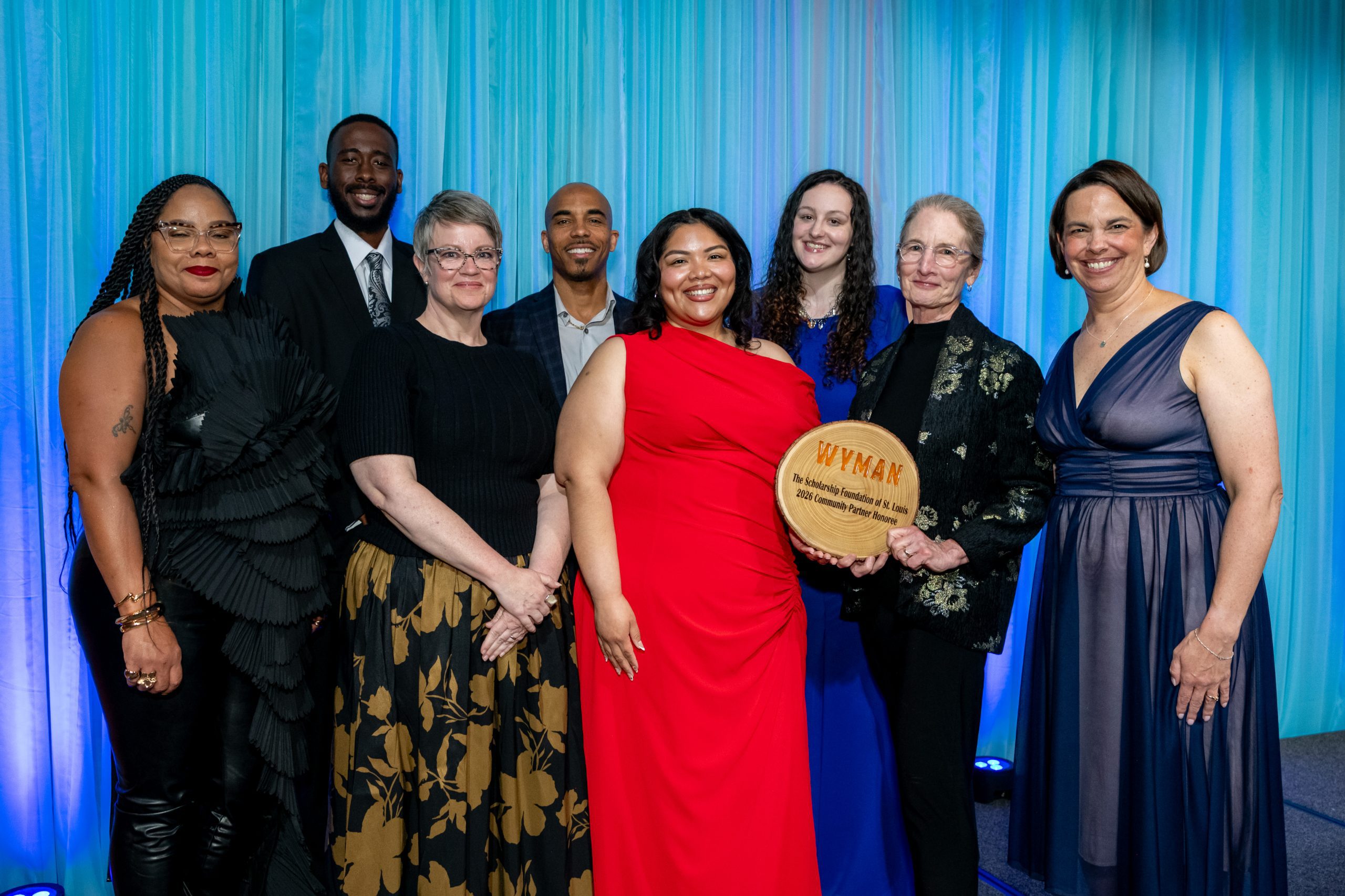 2026 gala honoree SFSTL accepting award