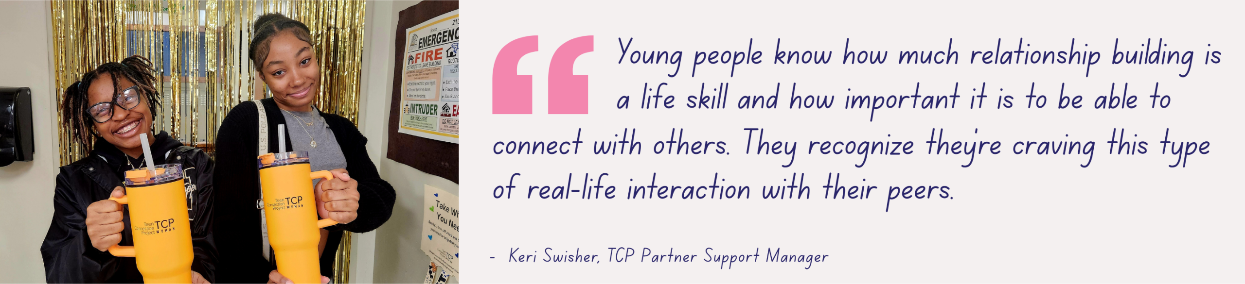 quote from wyman staff member