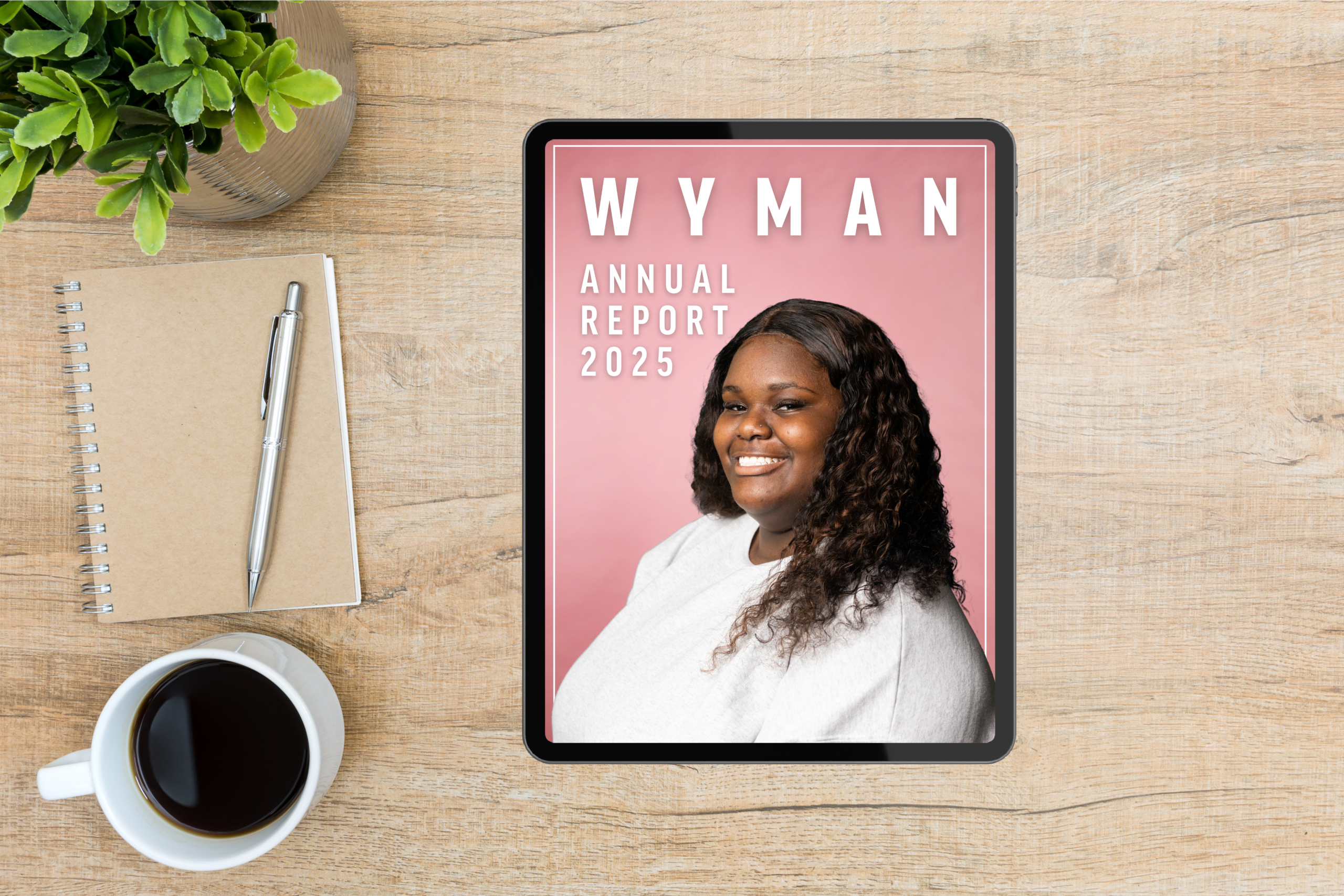 Annual Report on desktop