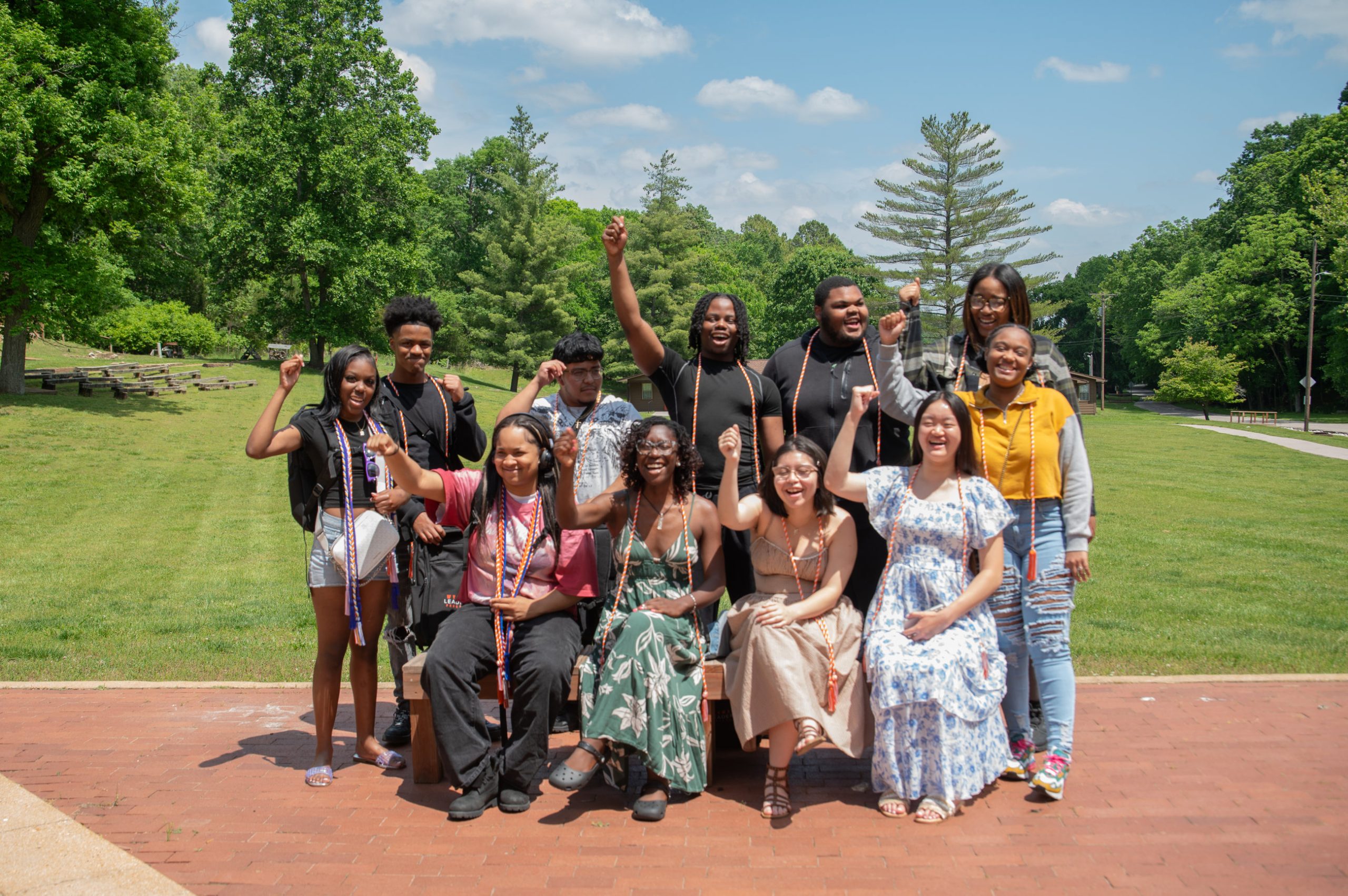 group of wyman graduates