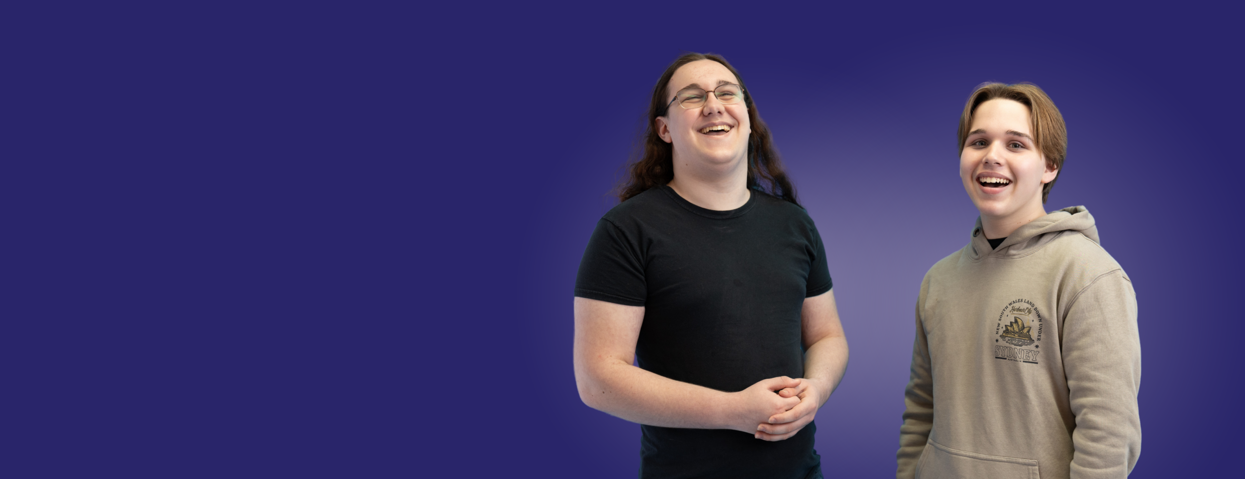 NAP banner two teens